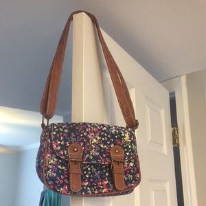 Small American Eagle Floral Purse